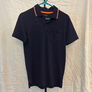 Cat & Jack Navy Polo Sleeve Knit - XL